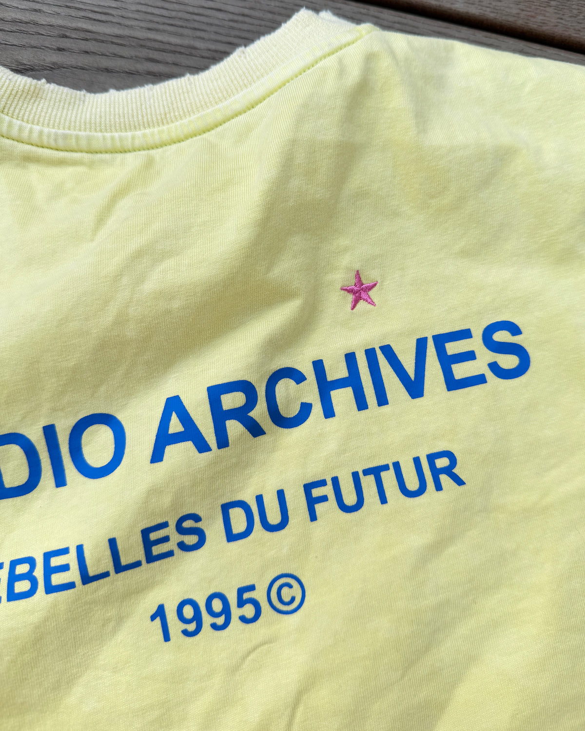 Studio Archive Tee - Citron