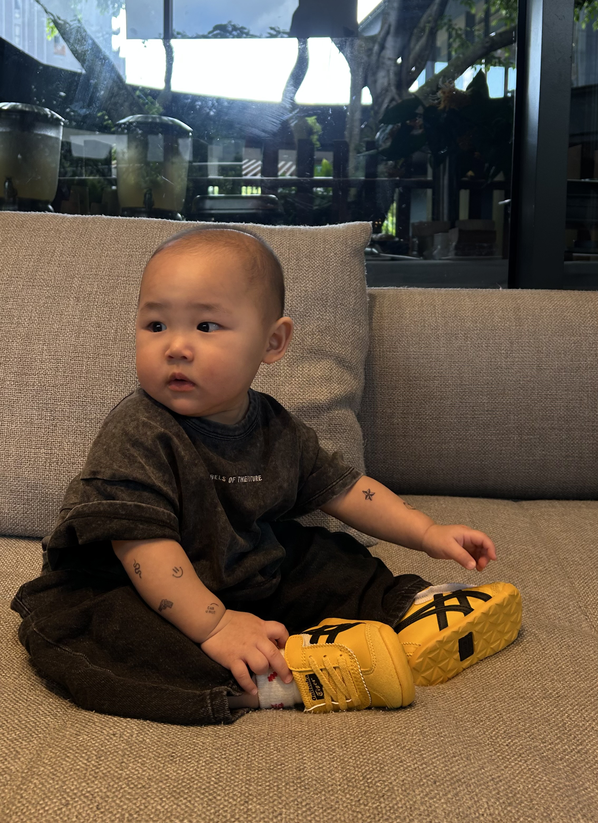 Acid Rebel Tee - Acid Black