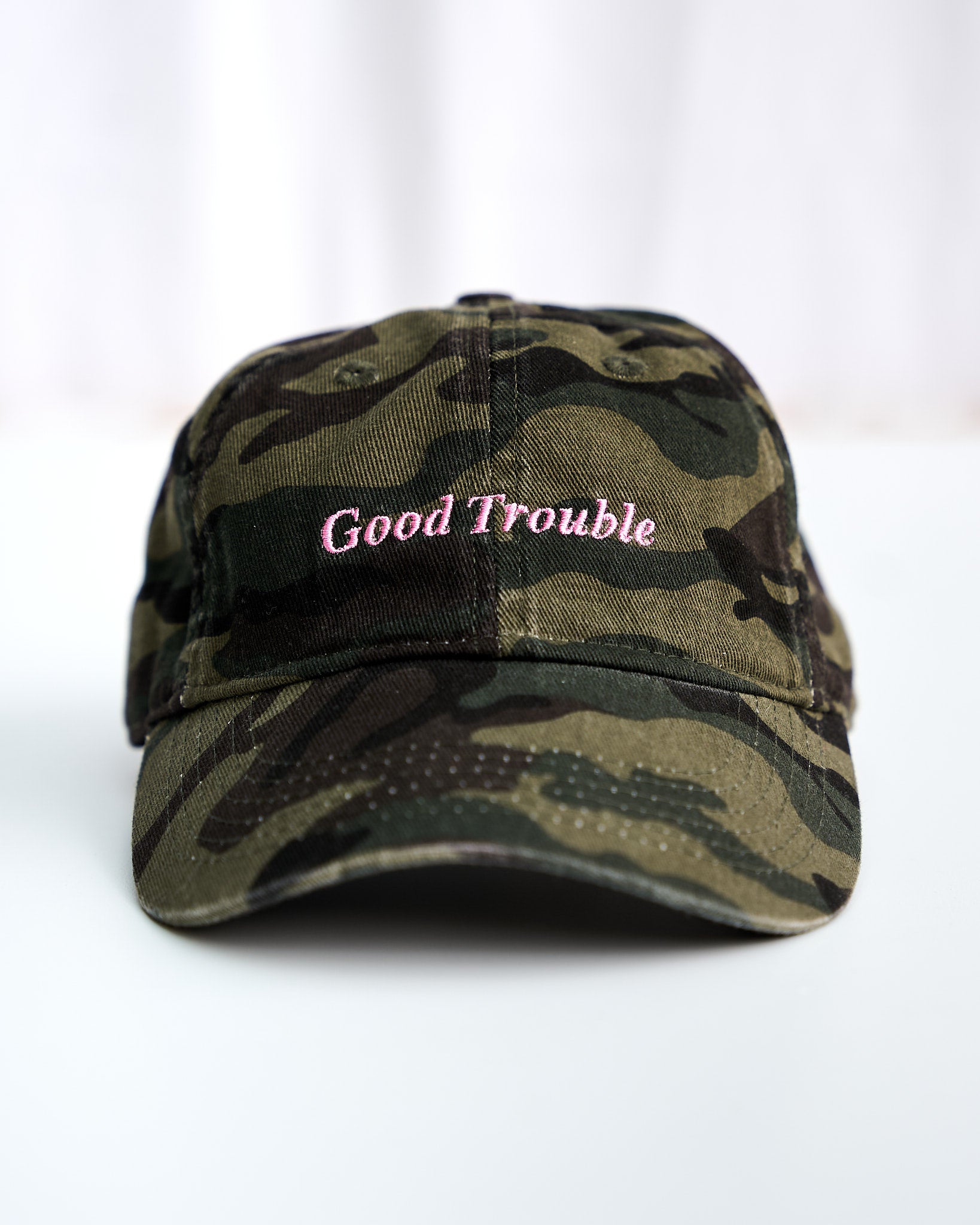 Good Trouble Cap - Camo
