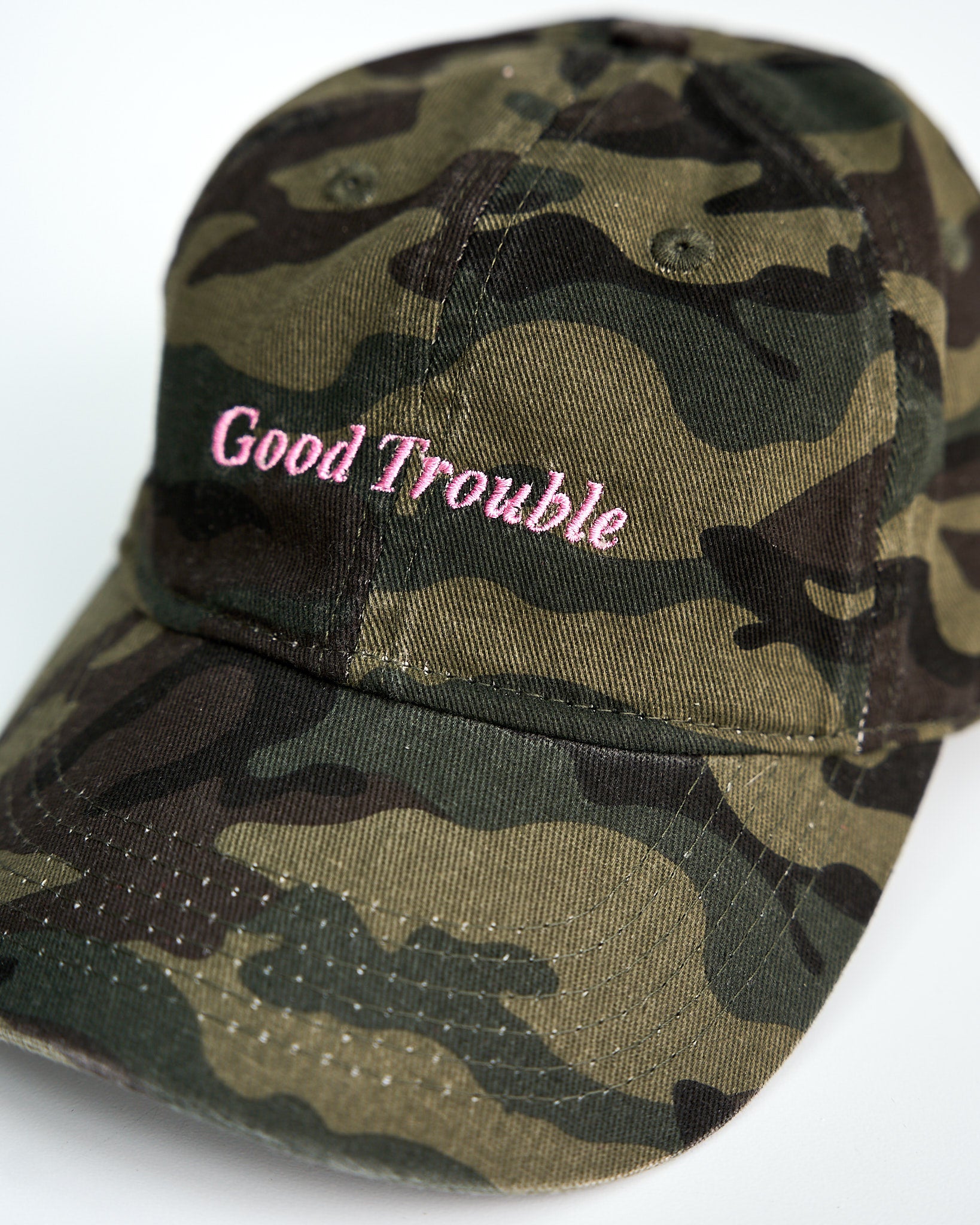 Good Trouble Cap - Camo
