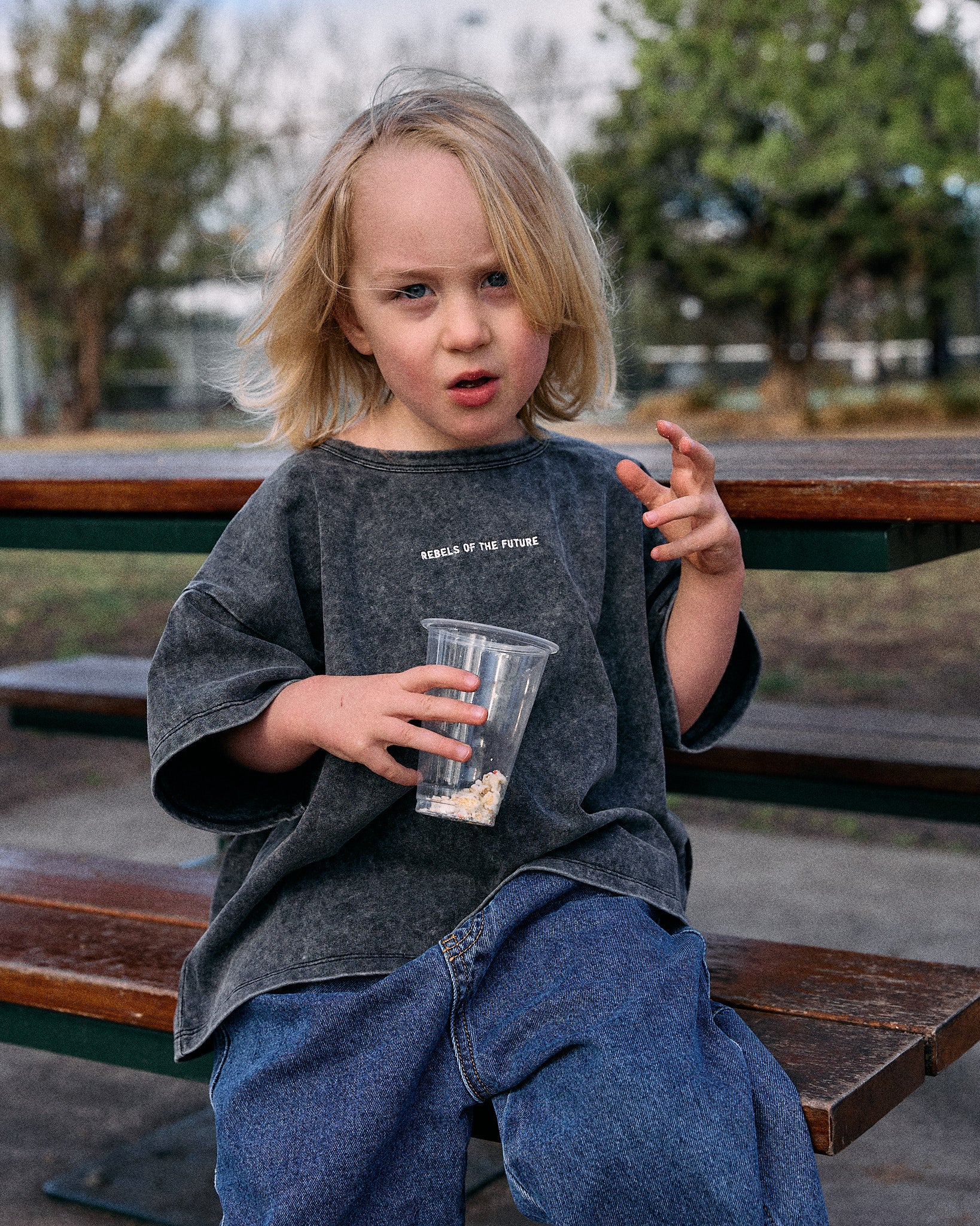 Acid Rebel Tee - Black