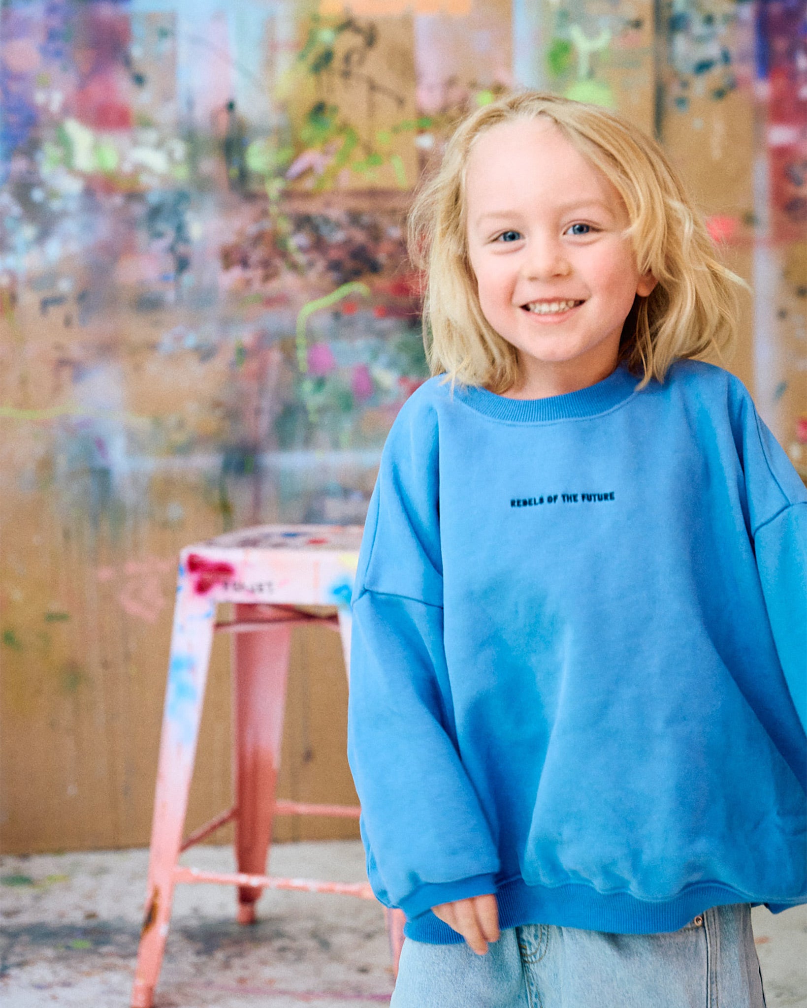 Rebel Pullover - Tide