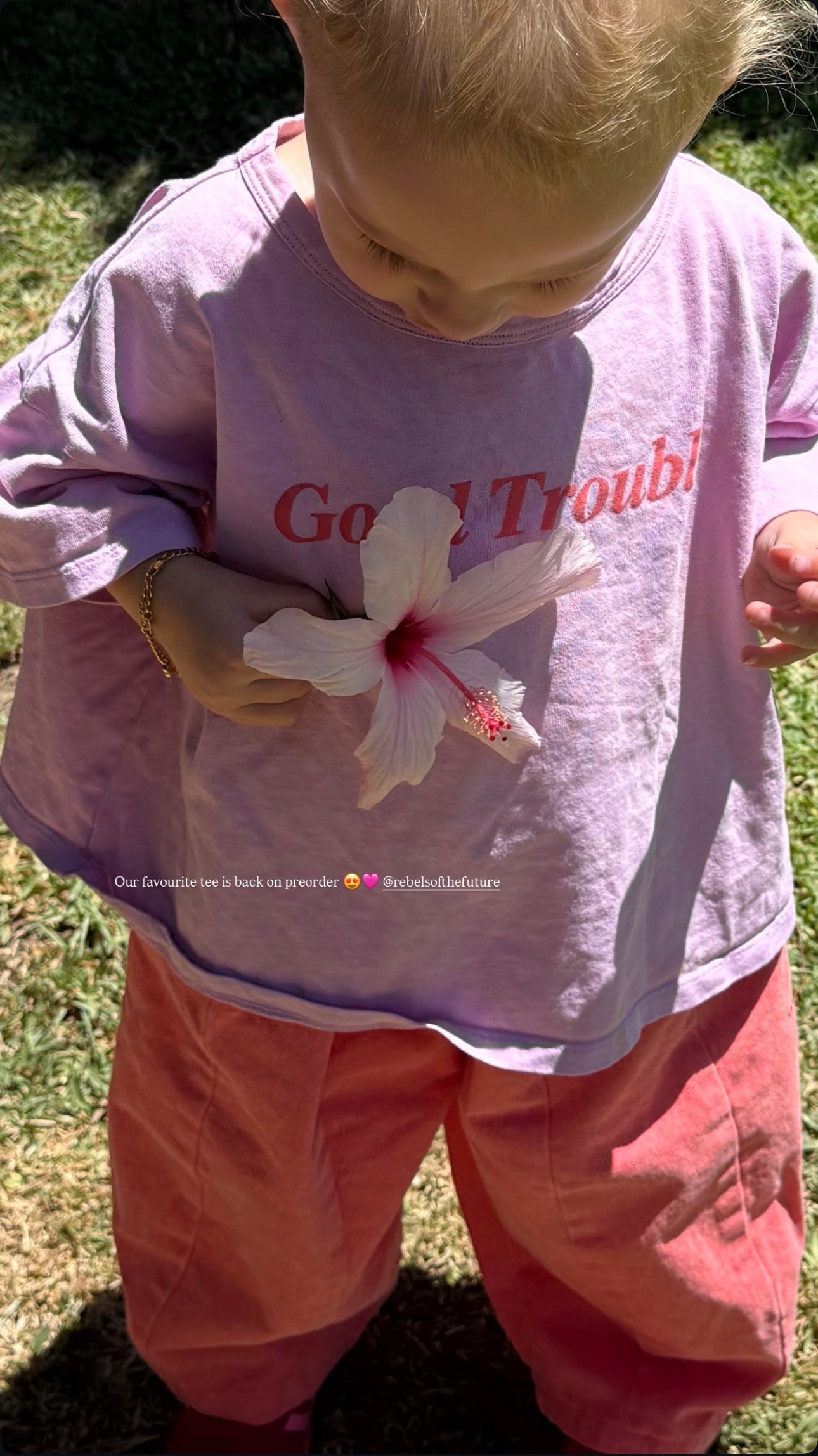 Good Trouble Tee - Floss