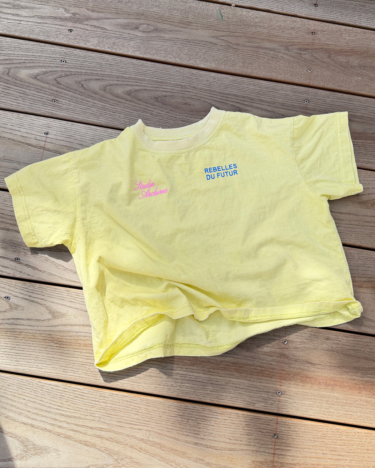 Studio Archive Tee - Citron