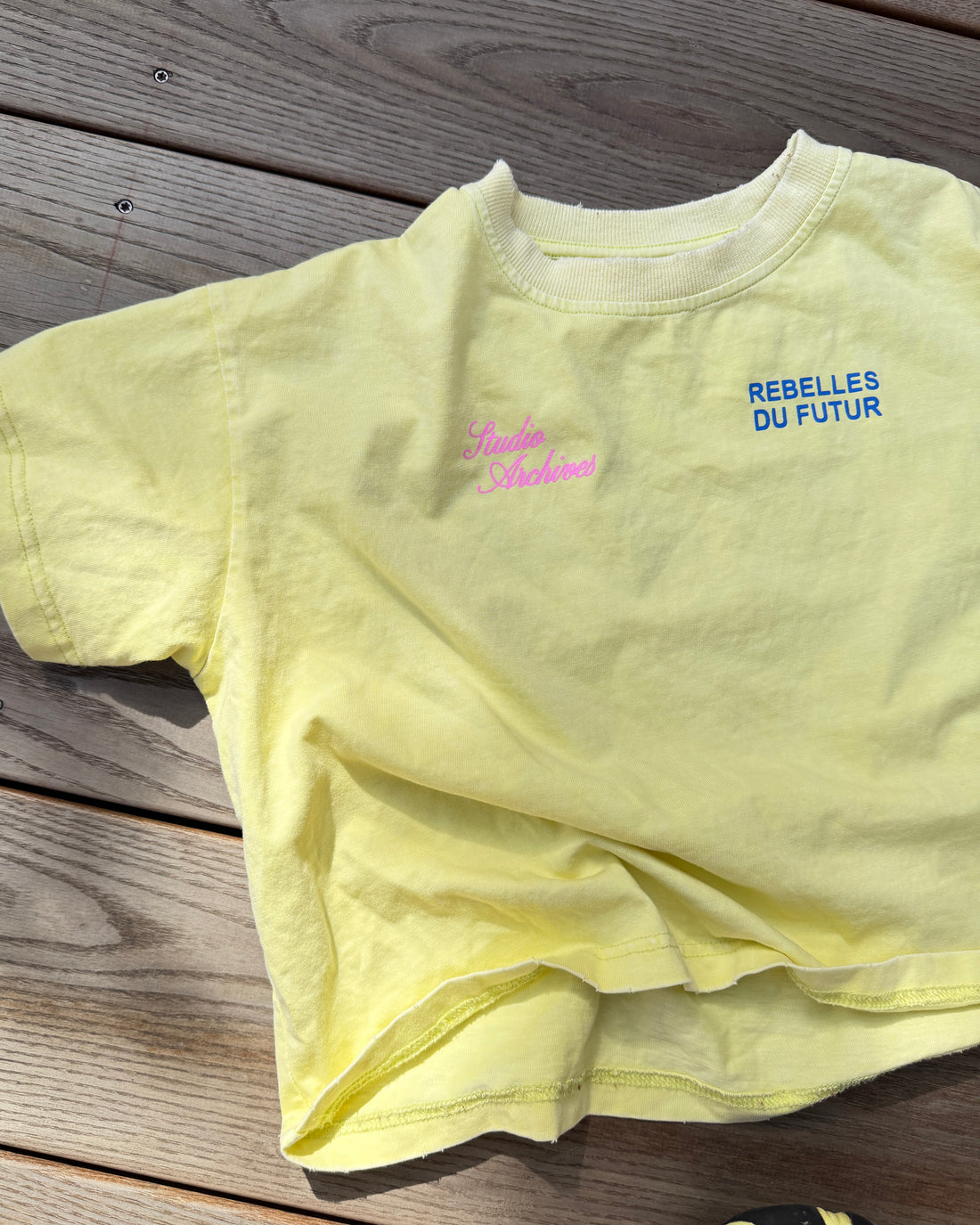 Studio Archive Tee - Citron