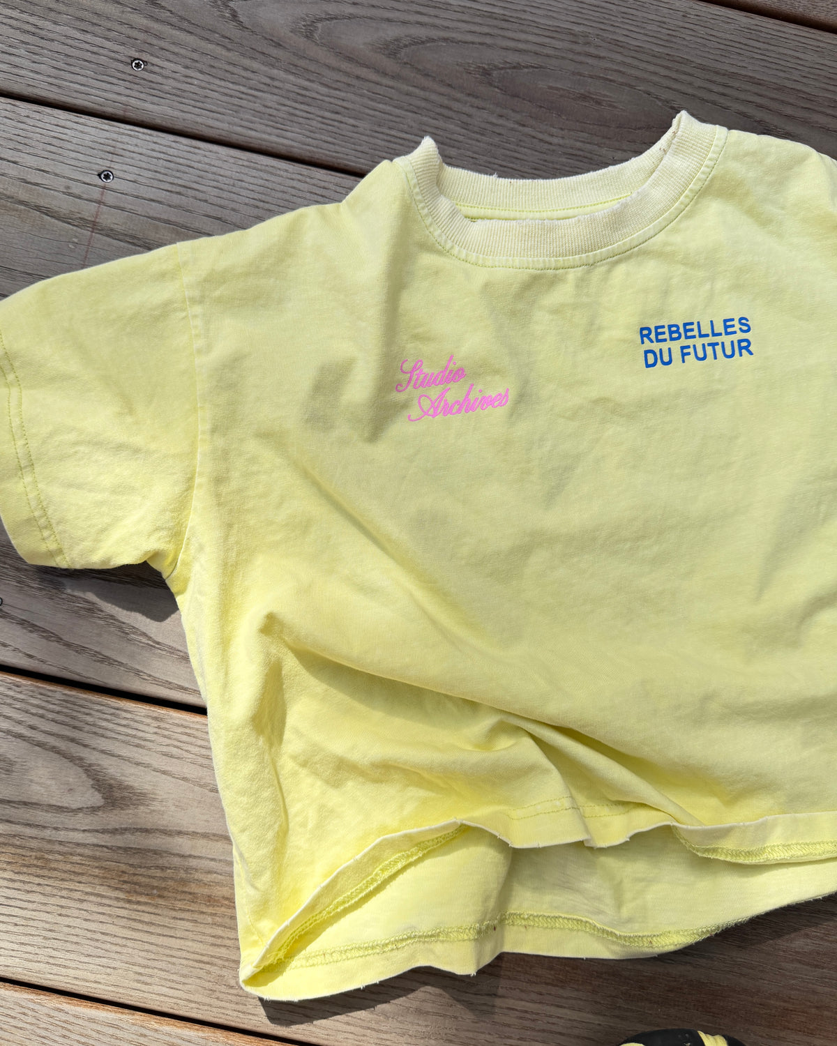 Studio Archive Tee - Citron