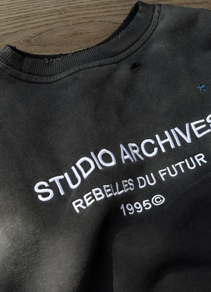 Studio Archive Pullover - Vintage Black
