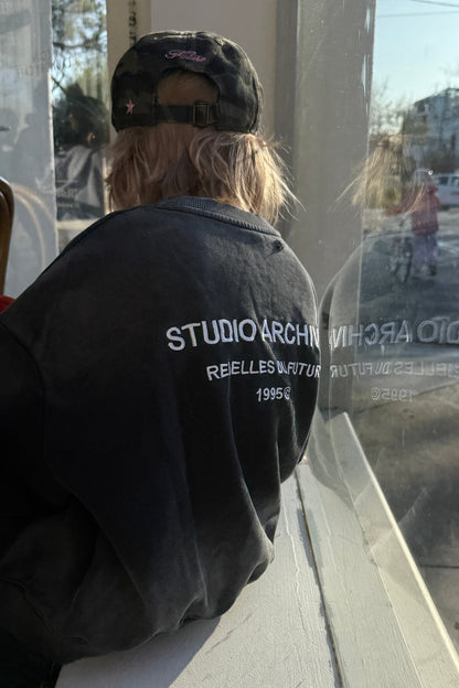 Studio Archive Pullover - Vintage Black