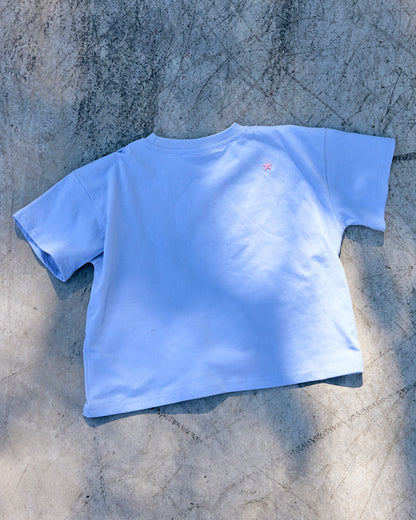 Nobody Knows Tee - Periwinkle