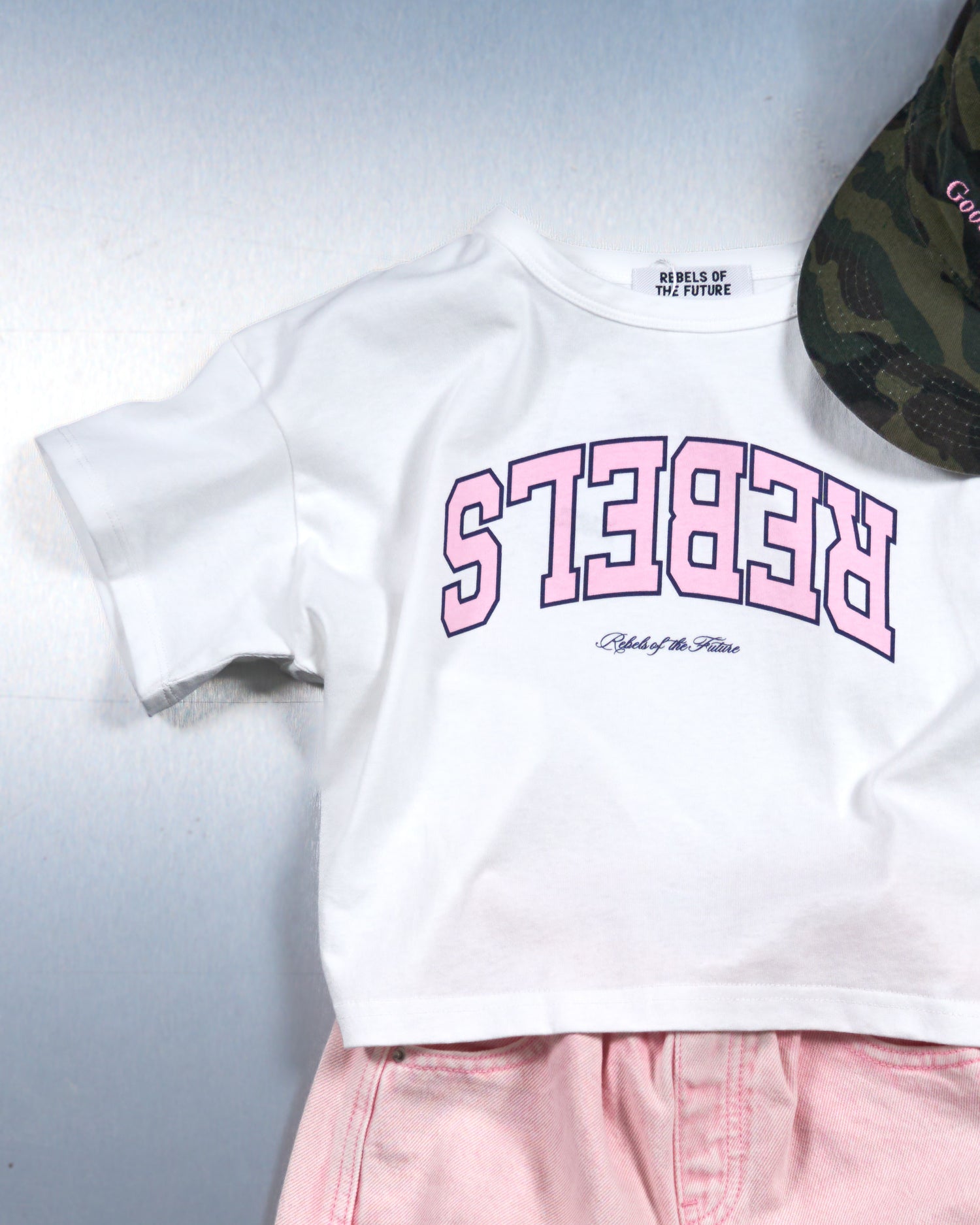 Rebels College Tee - White