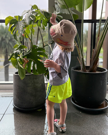 Rebels College Tee - Grey Marle/ Navy