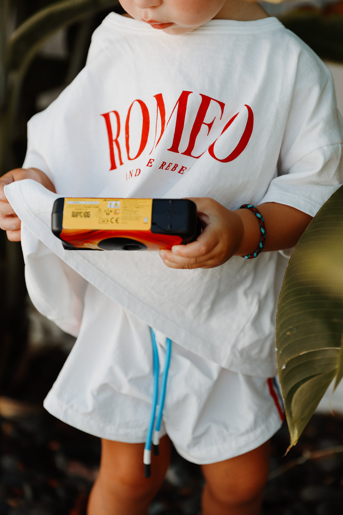 Romeo &amp; The Rebels Tee - White/ Cherry